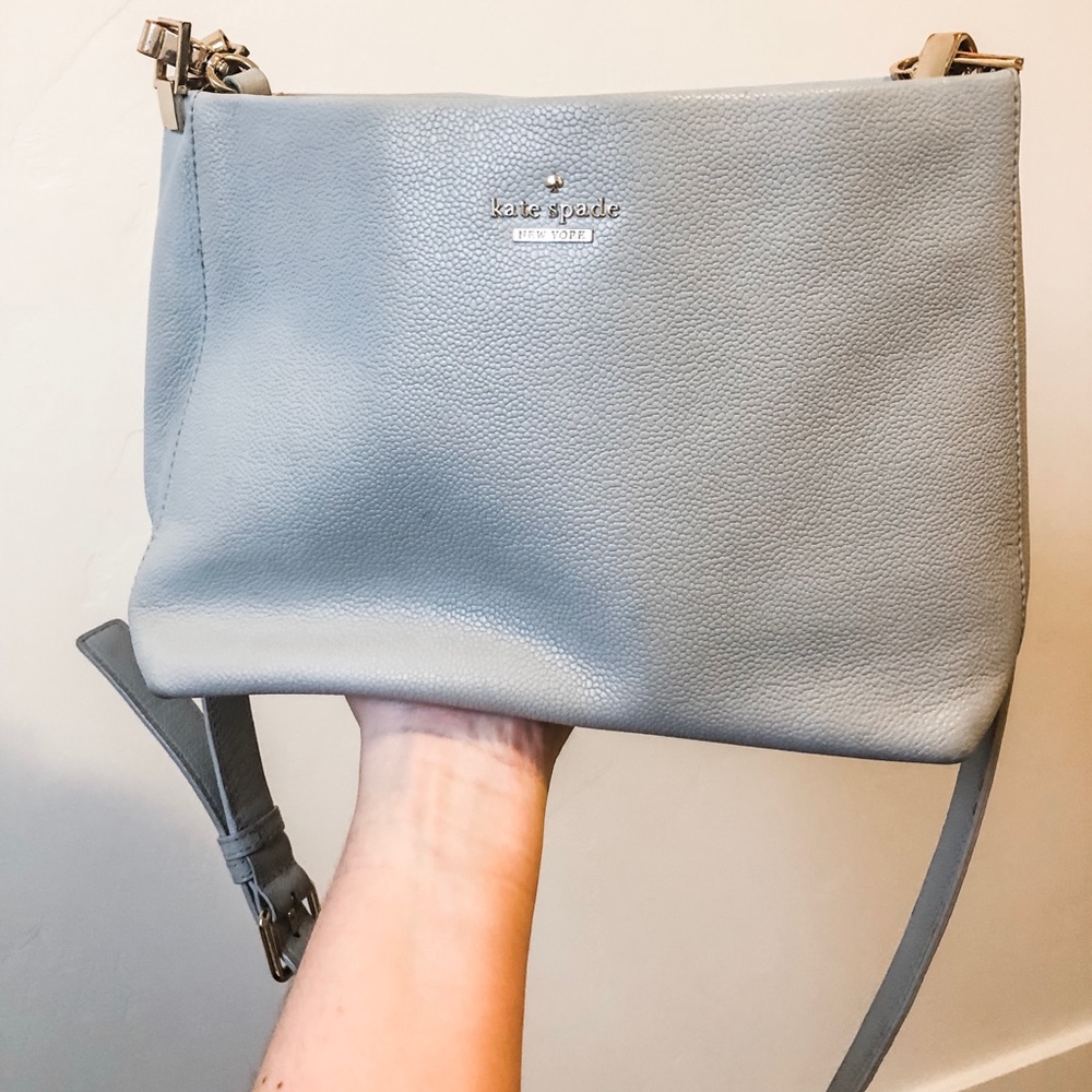 Medium Kate Spade Grey Shoulder Bag - Picture 6 of 6